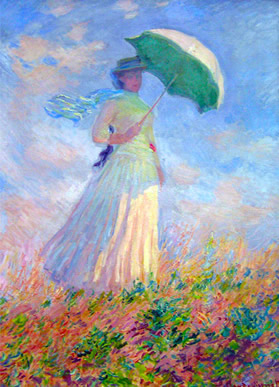 Claude Monet : Femme au parasol